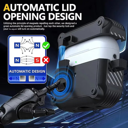 Funda de seguridad con cierre para AirPods Pro 3 (FUTURISTA)