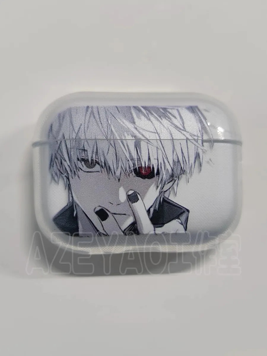 Funda de lujo para AirPods de Anime Tokyo Ghoul para Apple AirPods 4, a prueba de golpes.