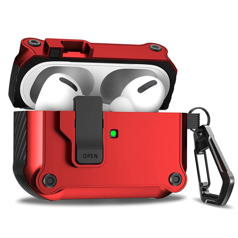 Funda de seguridad con cierre para AirPods Pro 3 (FUTURISTA)