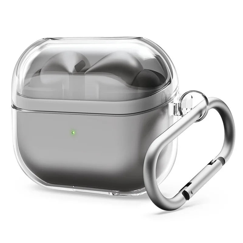 Funda transparente de silicona suave para auriculares Samsung