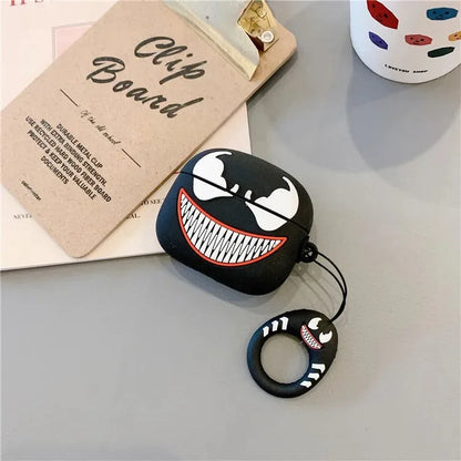 Funda protectora para Airpods, Spider-Man, Iron Man, Capitán América