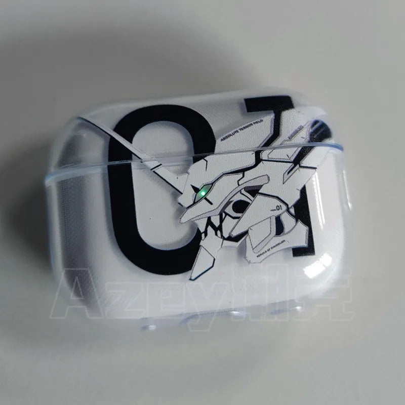 EVANGELION Eva-01 Funda para AirPods 1, 2, 3, Pro 2 Funda Anime