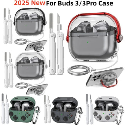 funda Para Samsung Galaxy Buds cubierta a prueba de golpes con llavero