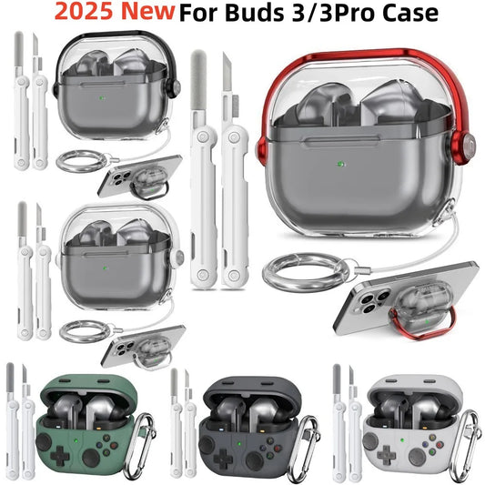 funda Para Samsung Galaxy Buds cubierta a prueba de golpes con llavero