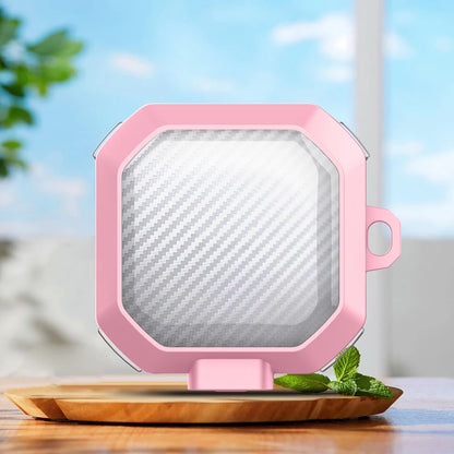 Funda transparente con cerradura de seguridad para Samsung Galaxy (protección a prueba de golpes)