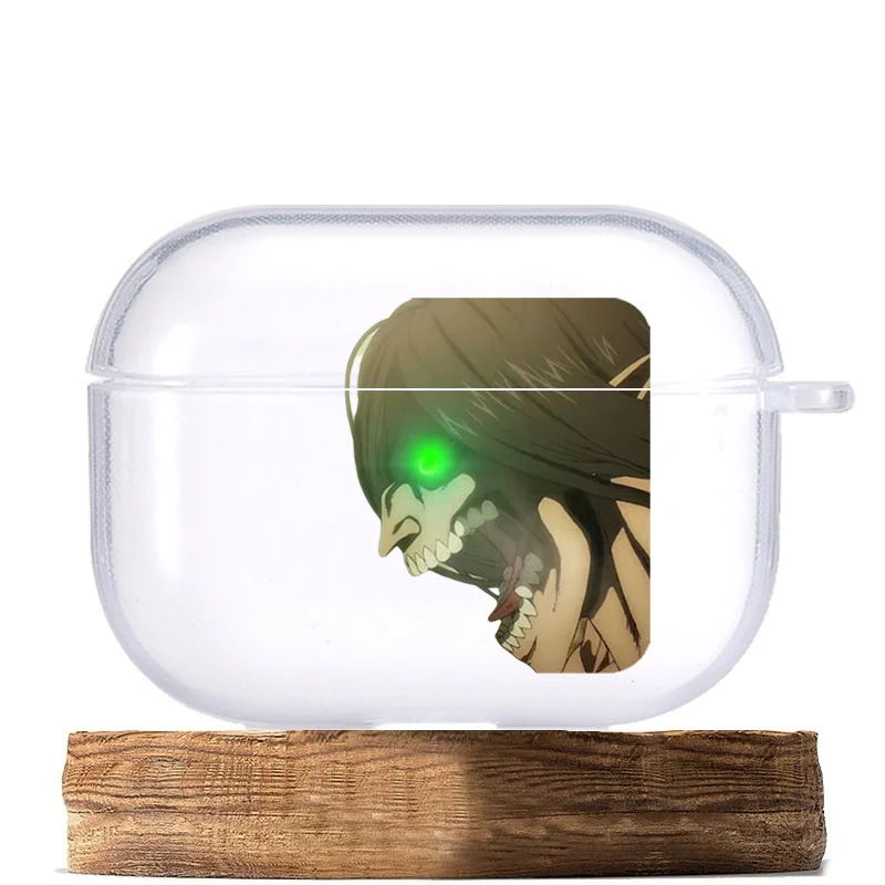 Funda para auriculares JapanAttack on Titan para Airpods 3 2 1